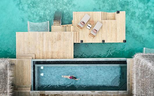 The second episode featured Joali in the Maldives