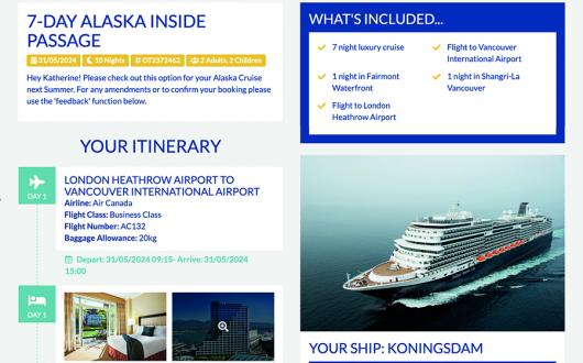 TProfile dynamic quote example