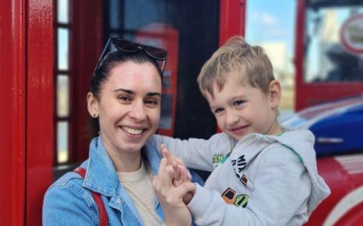 The Ukrainian mum desperate to restart her travel agent career in the UK