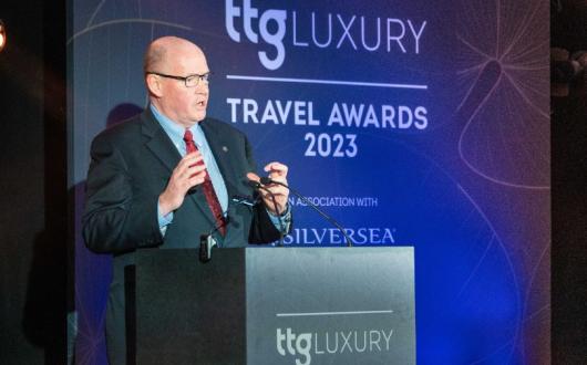 Peter Shanks Silversea TTG luxury Awards