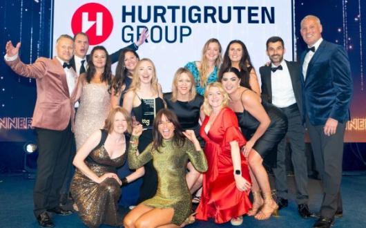 Hurtigruten targeting 'household name' status after triple Travel Industry Awards honour