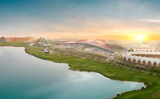 Yas Island Abu Dhabi is an entertainment hub