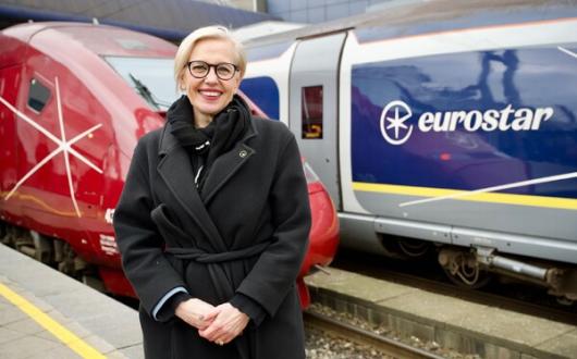 Gwendoline Cazenave, eurostar ceo, oct 23. Credit: Eurostar