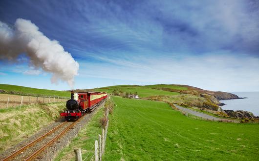 Isle of Man steam train