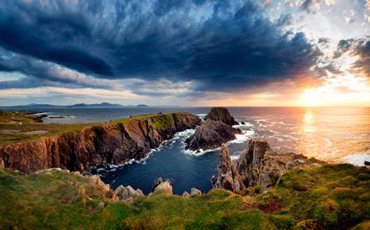 Malin Head on the Inishowen Peninsula in County Donegal