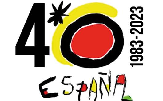 Spain is marking the 40th anniversary of the Turespana logo, The Miró Sun