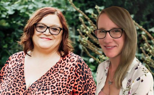 Emma Andrews and Esther Barnes