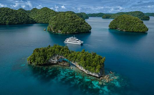 Four Seasons Explorer will sail across Palau 