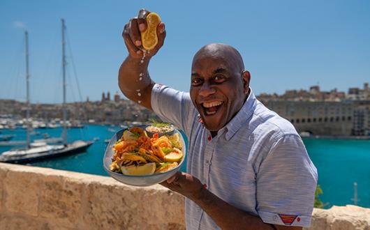 Ainsley Harriott: ‘I didn’t expect that of Malta!’