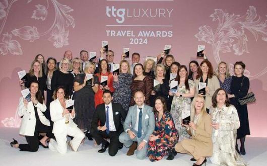 TTG Luxury Travel Awards winners group shot 2024