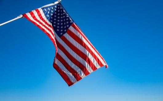 US flag, feb24, credit: David Dibert/Pexels