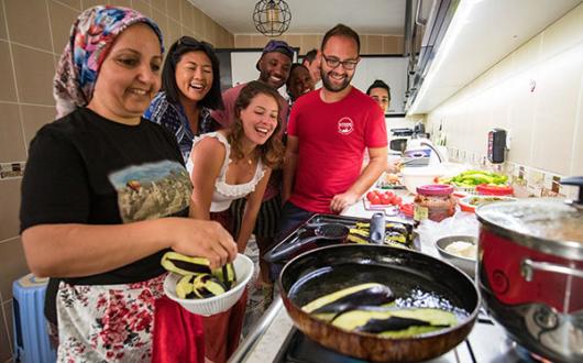 Customers can join cooking classes with locals when travelling with Intrepid Travel