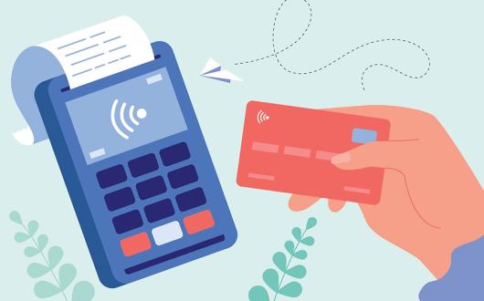 Card payment illustration