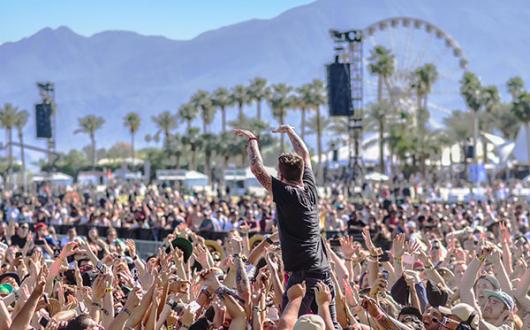Clients can join the party at Coachella each April