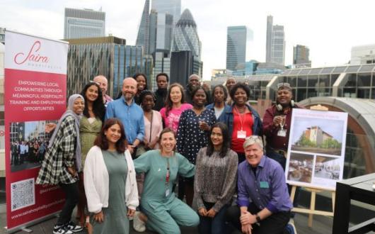 St Giles and Saira Hospitality have teamed up to provide training to 20 candidates 