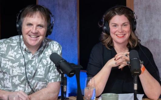 Chris Maguire and Jen Atkinson