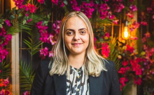 Angela Montebello at The Hari