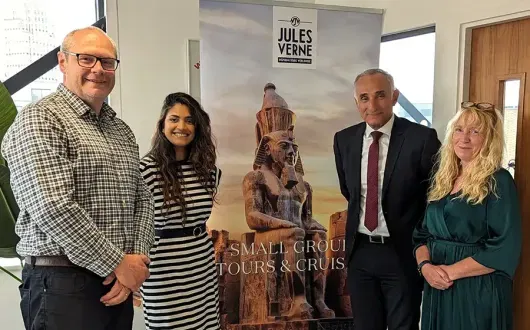 Jules Verne team with Tarek Imam