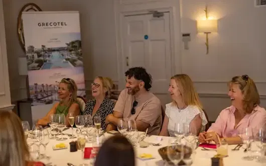 Agents at the Grecotel and TTG Luxury lunch event in Bath