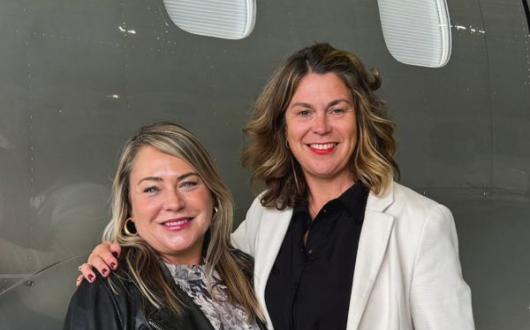 Kellie Samuda and Jen Atkinson