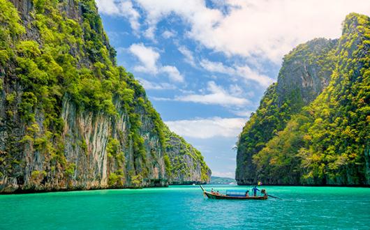 Krabi-Koh Phi Phi Le-Ao Maya. Photo: Tourism Authority of Thailand
