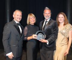 Dame Irene Hays was bestowed The Travel Legend Award