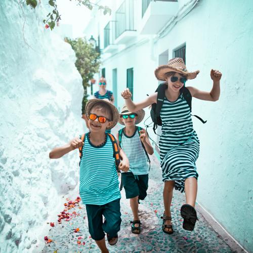 A family explore in the summer with easyJet holidays 