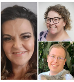 Ben Langsdale, Carol DeMartini and Helen Maltby 