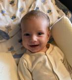 Baby Maverick Corin, who needs an urgent heart transplant