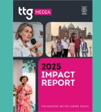 Front cover of TTG Media's Impact Report 2025