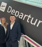 Michael Connolly and Sarah Baum, co-founders at AllWays Travel
