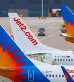 Jet2 aircraft at the stand