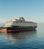 Cruise ship on sea