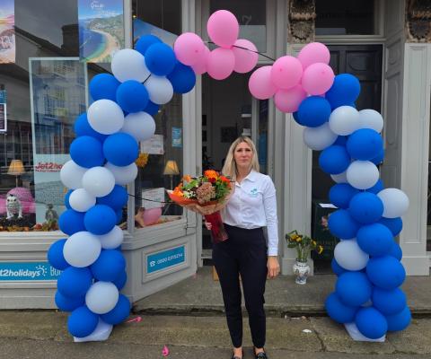 Halstead Travel owner Arline Sloan 