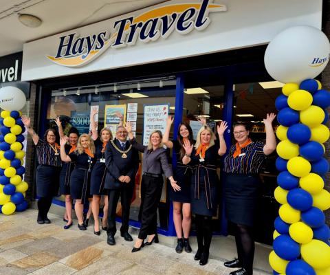 Hays Travel Burnley's opening