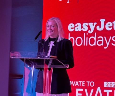 Barrhead MD Nicki Tempest-Mitchell addressed the conference on Monday