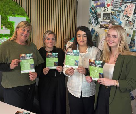 The team at Olive Lounge Travel have created a leaflet outlining the dangers posed by methanol poisoning