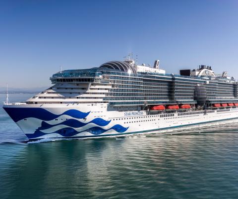 Princess Cruises' Star Princess ship