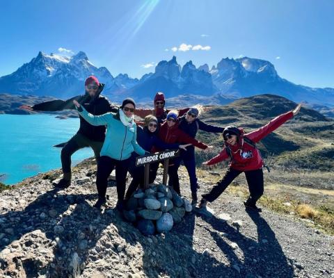 WeRoad travellers in Patagonia
