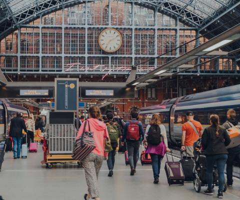 St Pancras International began processing passengers under Entry-Exit rules at the weekend