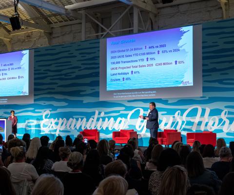 InteleTravel's James Ferrara and Tricia Handley-Hughes