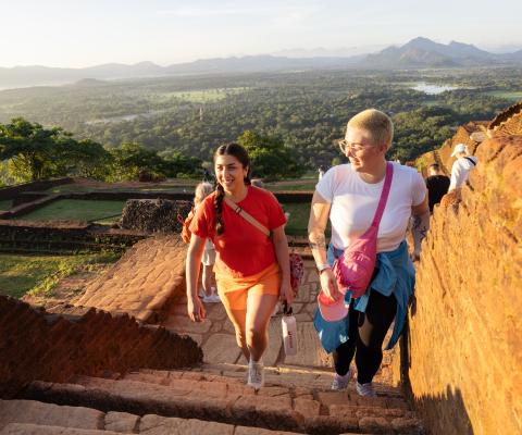 Intrepid Travel visits Sigiriya in Sri Lanka