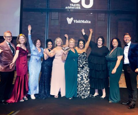 The team from Newport’s La Vida Travel were named the UK & Ireland’s No.1 Agency at Top 50 2025