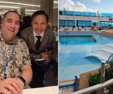 Martin Kindred-Langdon on Star Princess