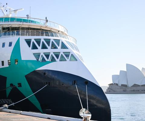 The Douglas Mawson in Sydney Harbour