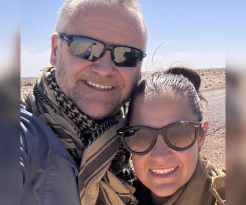 Emma and James are driving to Dakar