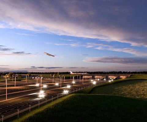 Heathrow is proposing to move a portion of the M25 motorway to accommodate a third runway
