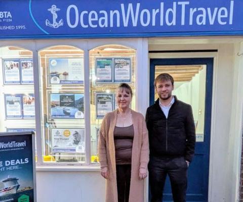 Michele Dance and Calan Godfrey