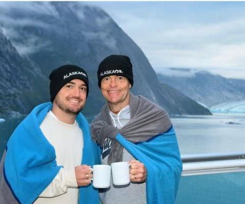 Mike Astley and his Dad Endicott Arm