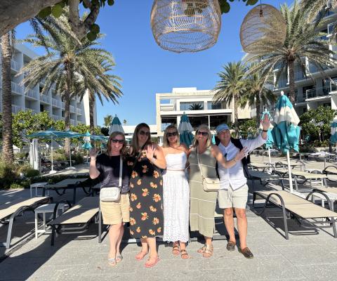 Agents on the TTG Luxury Journey to Bradenton